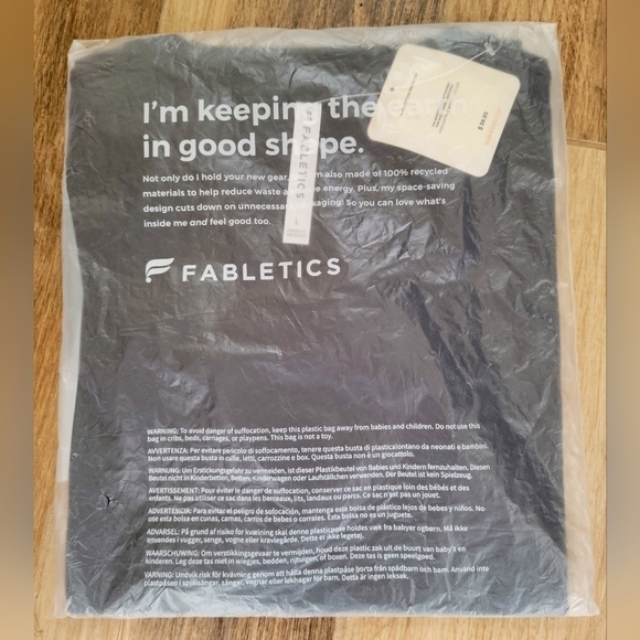 Fabletics Cotton Jersey Short Sleeve Tee Large - Picture 5 of 6